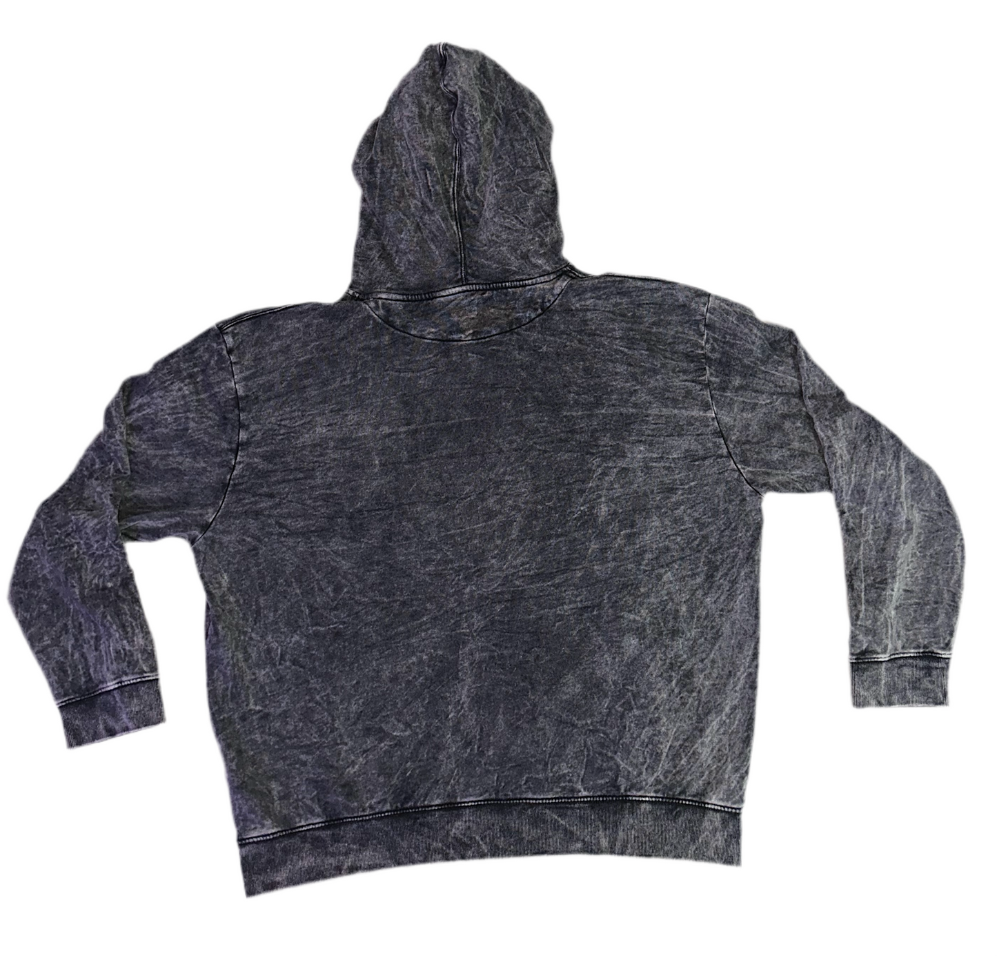 Lightweight Hoodie Sample II - Black Logo “XL” Patch: Center Chest